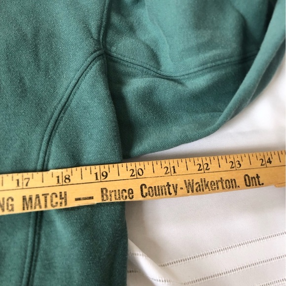Universal Thread Crop Teal Quarter-Zip Pullover - Picture 7 of 11